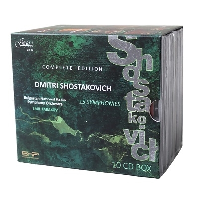 エミル・タバコフ ショスタコーヴィチ交響曲全集【激安10CD-BOX】Emil Tabakov Shostakovich Complete Edition(10CD)