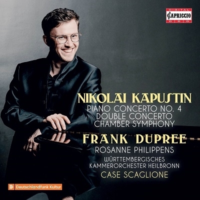 フランク・デュプリー カプースチン ピアノ協奏曲第4番・二重協奏曲 他【激安CD】Frank Dupree Kapustin Piano Concerto No.4, Double Concerto Chamber Symphony