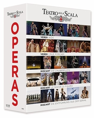 ミラノ・スカラ座・オペラ・ボックス ズービン・メータ＜限定セット＞【激安5Blu-ray Disc】 Teatro Alla Scala “OPERAS” Zubin Mehta