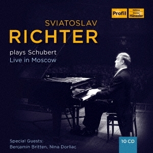 スヴャトスラフ・リヒテル プレイズ・シューベルト【激安10CD-BOX】Sviatoslav Richter Plays Schubert Live in Moscow