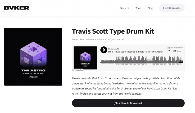 Scott Type Drum Kit-D1