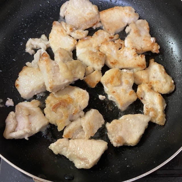 鶏むね肉deやみつき♡ねぎ塩ズッキーニチキン④
