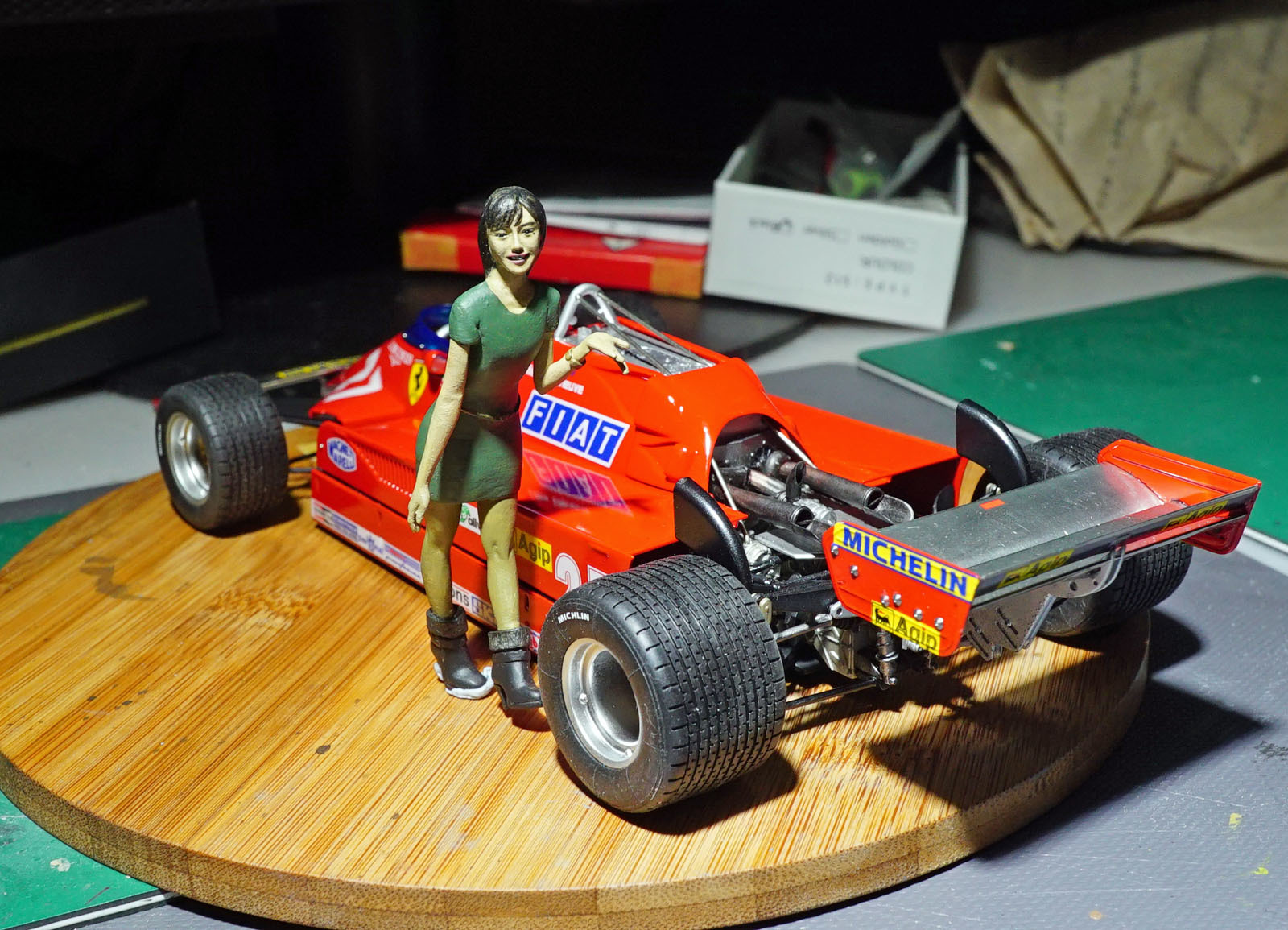 F1 フェラーリ 126CKをつくる! 5 完成 | tom2のブログ F1 フェラーリ 126CKをつくる! 5 完成 | tom2のブログ