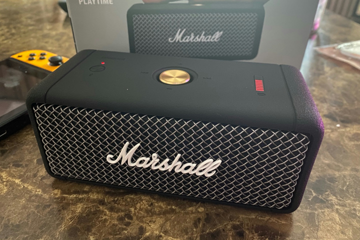 Marshall 『EMBERTON』 レビューチェック ～全方位サウンドを特徴とするポータブルBluetoothスピーカー - ヲチモノ
