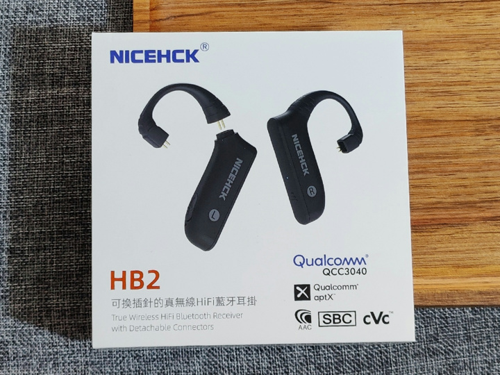 NICEHCK 『HB2』 レビューチェック ～QCC3040採用＆コネクター 